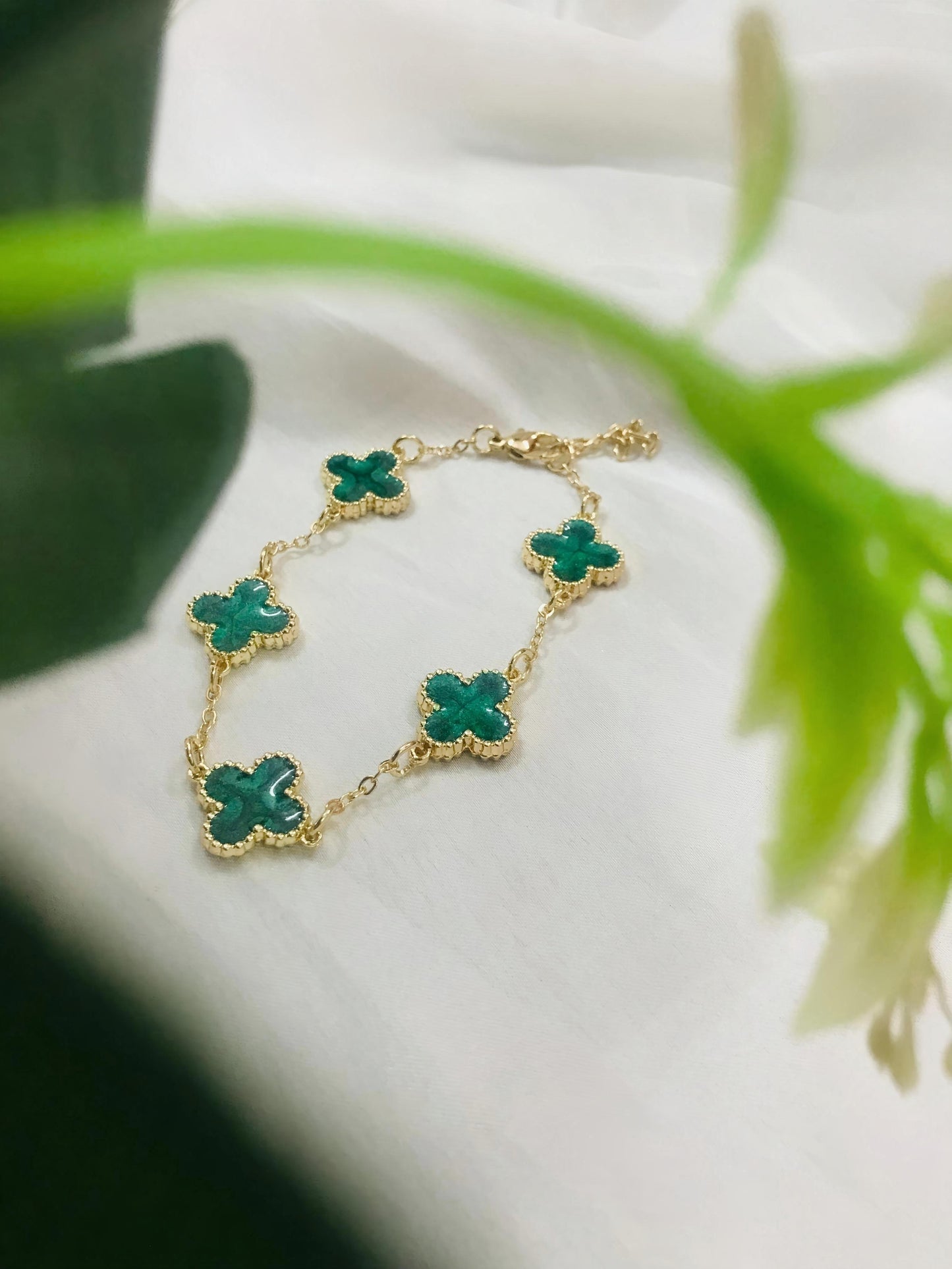Emerald Clover Enamel