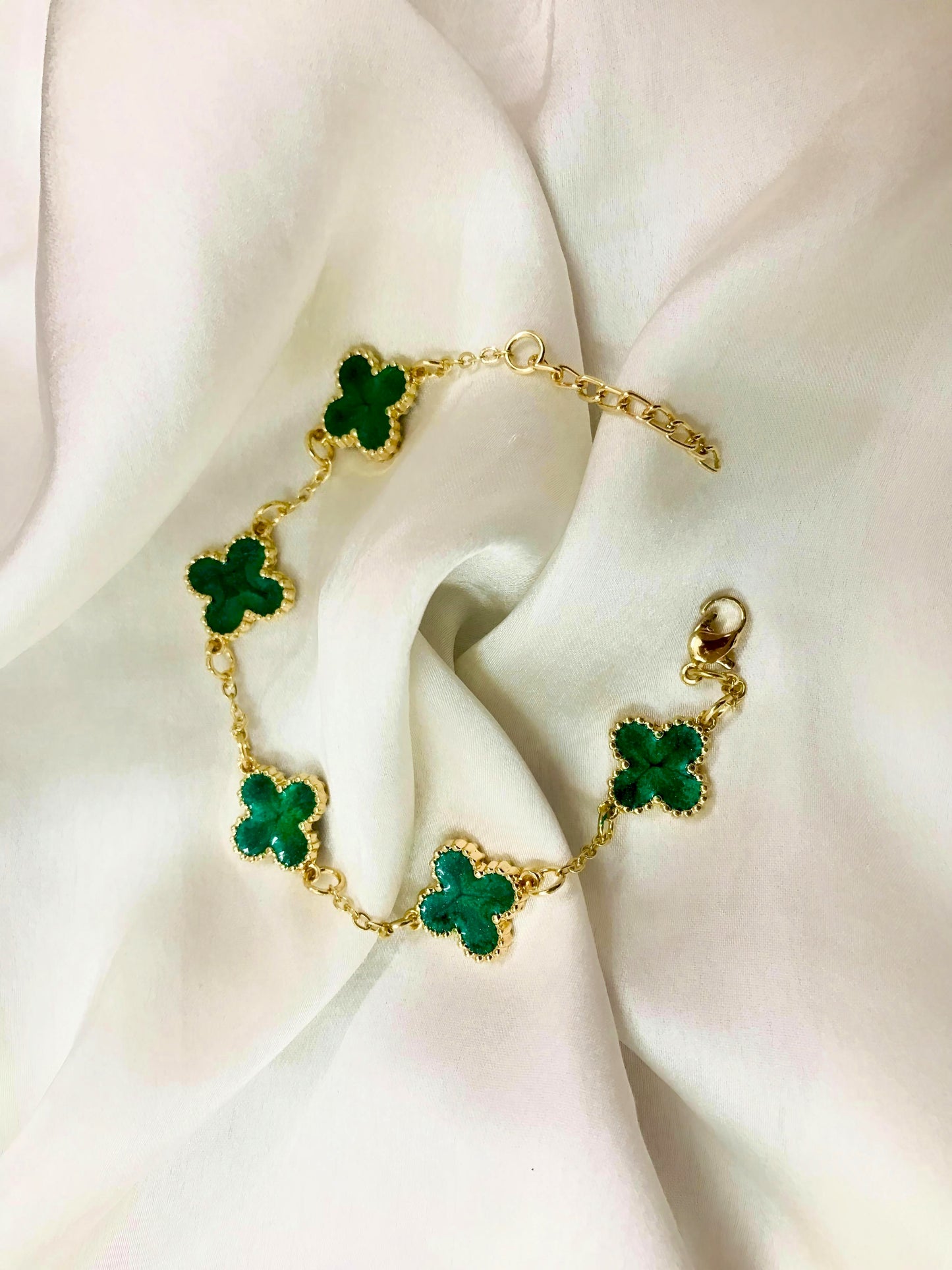 Emerald Clover Enamel