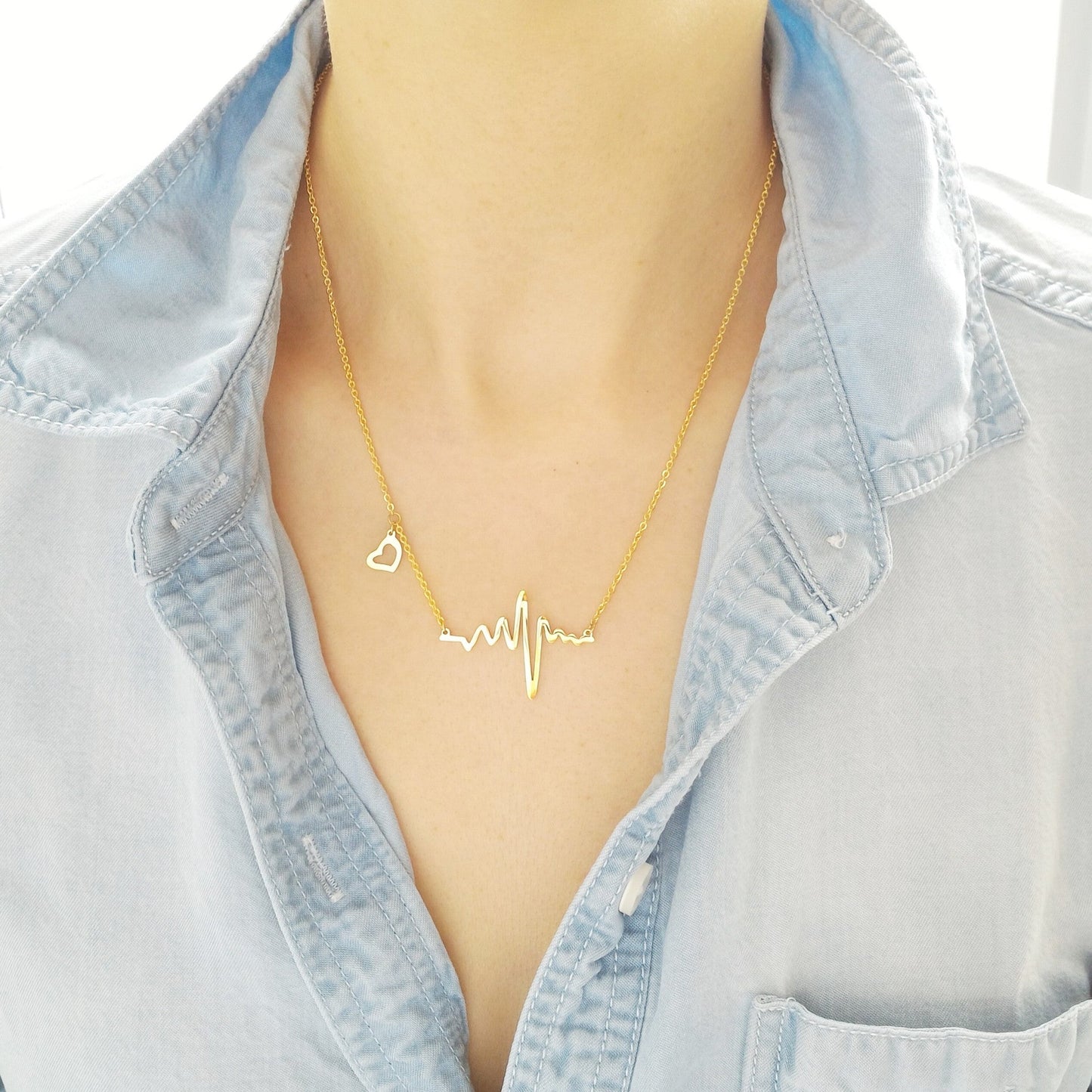 Heartbeat of Love Pendant Necklace