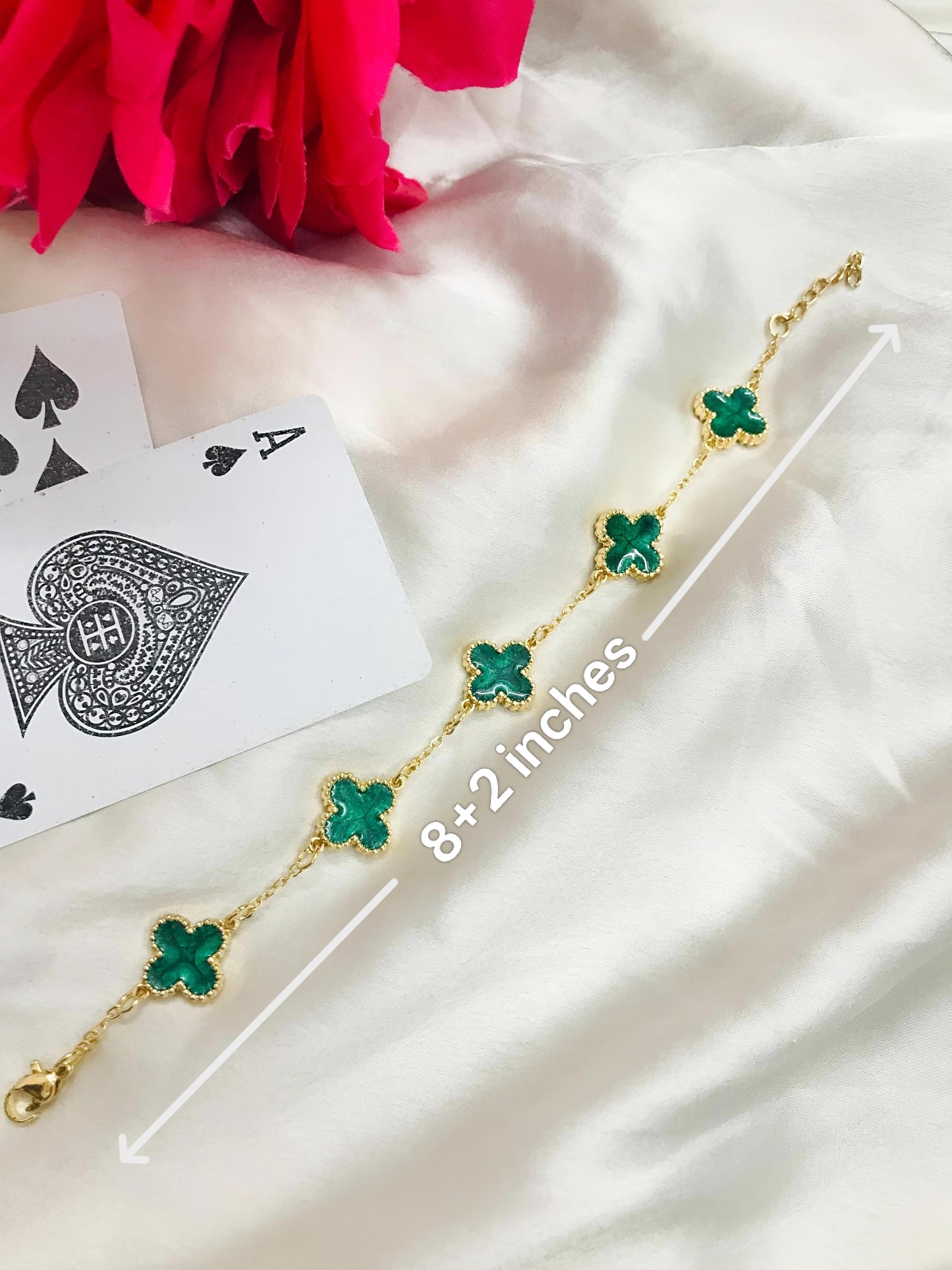 Set of 3 Clover bracelets